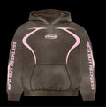 brown pink sweatsuit